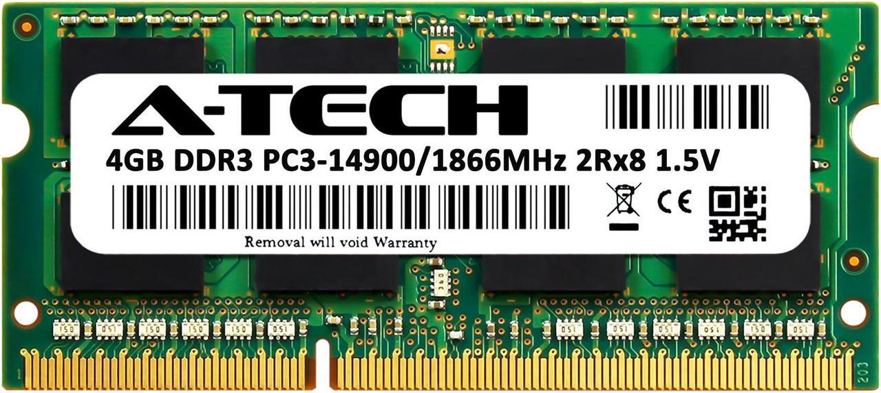 Alt view image 2 of 6 - 4GB RAM Replacement for Hynix HMT351S6EFR8C-RD | DDR3 1866MHz PC3-14900 SODIMM 2Rx8 Laptop Memory