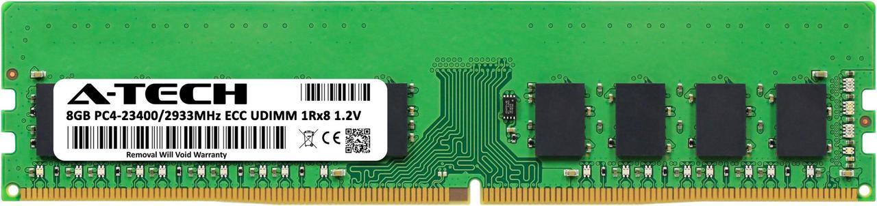 Alt view image 2 of 6 - 8GB RAM Replacement for IBM-Lenovo 4X71B32811 | DDR4 2933MHz PC4-23400 ECC UDIMM 1Rx8 Server Memory