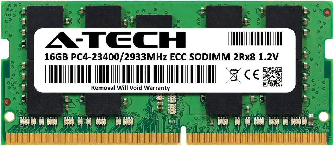 Alt view image 2 of 6 - 16GB RAM Replacement for Hynix HMA82GS7DJR8N-WM | DDR4 2933MHz PC4-23400 ECC SODIMM 2Rx8 Server Memory