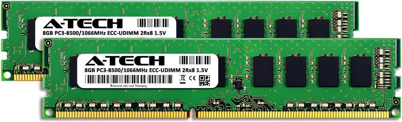 Alt view image 2 of 4 - A-Tech 16GB Kit (2x8GB) RAM for Apple Mac Pro (Early 2009, 4-Core/8-Core & Mid 2010, 4-Core/8-Core & Mid 2012, 4-Core), Xserve (Early 2009, 4-Core/8-Core) | DDR3 1066 PC3-8500 ECC UDIMM 240-Pin Memory