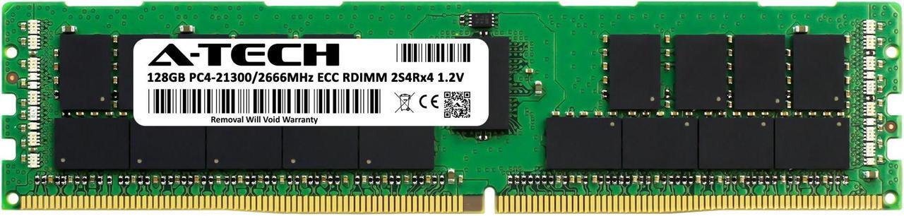 Alt view image 2 of 6 - 128GB RAM Replacement for Cisco 15-105085-01, UCS-MR-128G8RS-H | DDR4 2666MHz PC4-21300 ECC RDIMM 2S4Rx4 (8Rx4 3DS/TSV) Server Memory