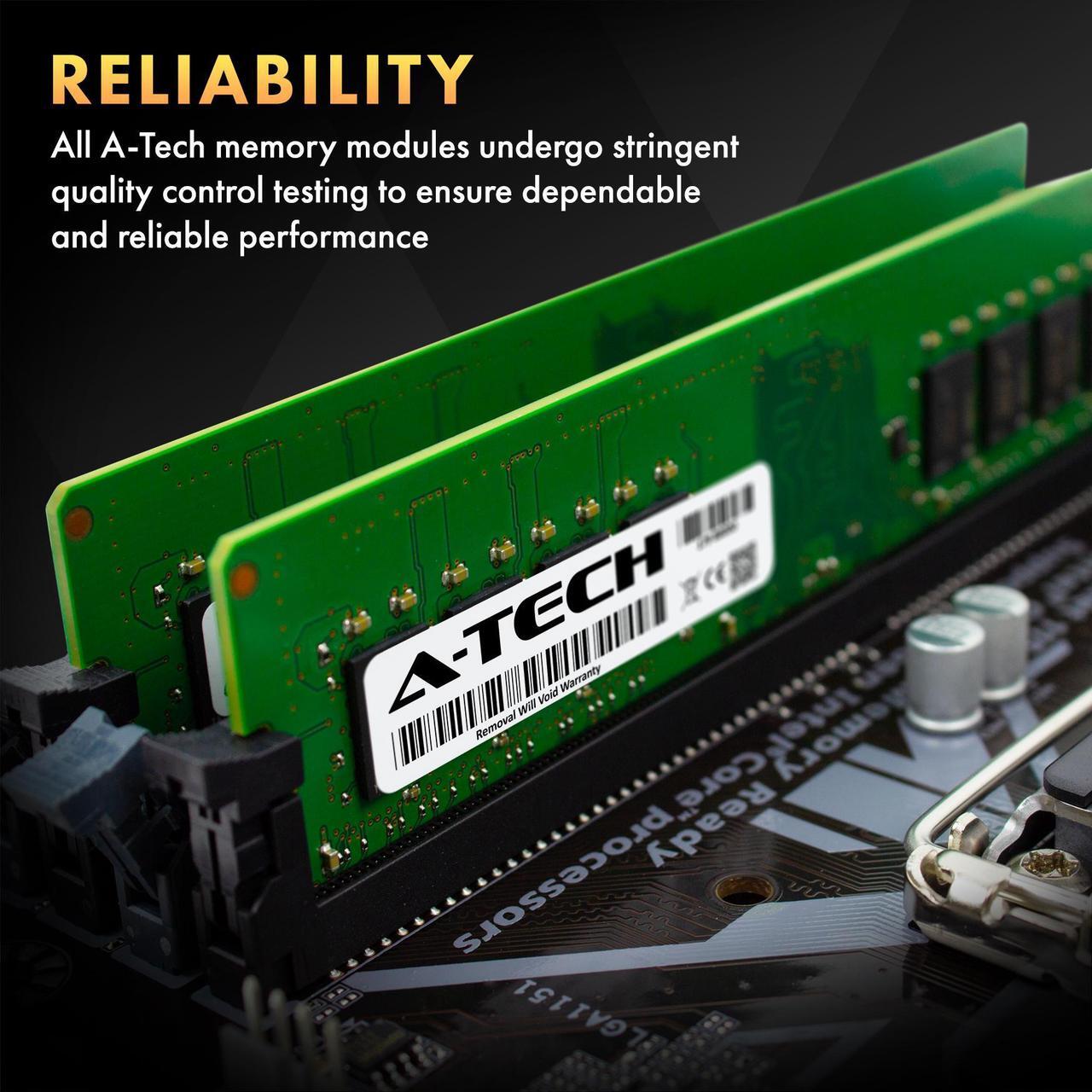 Alt view image 7 of 7 - 4GB RAM Replacement for HP 860398-800, 934799-001 | DDR4 2400MHz PC4-19200 DIMM 1Rx8 Desktop Memory