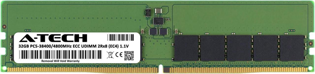 Alt view image 2 of 3 - 32GB RAM Replacement for Samsung M324R4GA3BB0-CQK | DDR5 4800MHz PC5-38400 ECC UDIMM 2Rx8 Server Memory