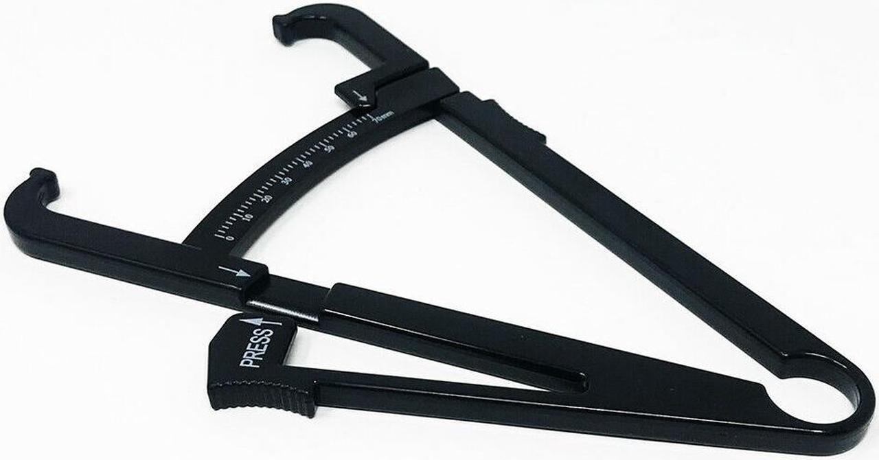 Alt view image 2 of 2 - Set of 2 Personal Body Fat Tester Caliper Accurate Measure w/ 120'' Body Tape