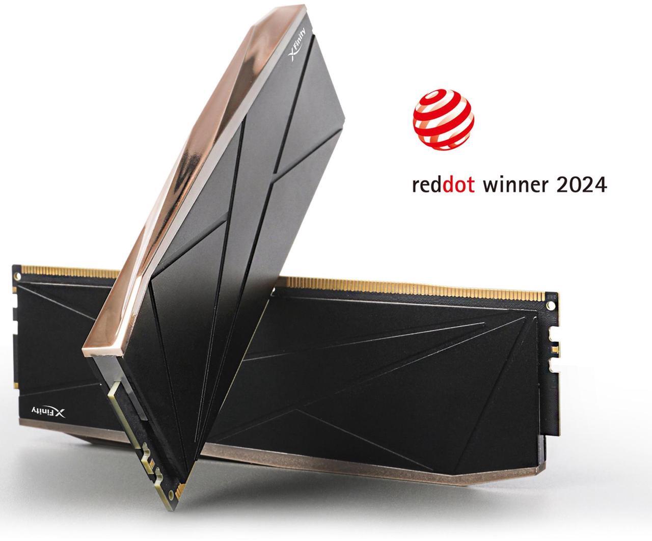 Alt view image 4 of 4 - V-Color DDR5 Manta XFinity 48GB (24GBx2) 8400MHz CL40-54-54 1.4V SK Hynix IC RGB Desktop Computer Gaming Memory CUDIMM (TMXFCL2484840KSK)