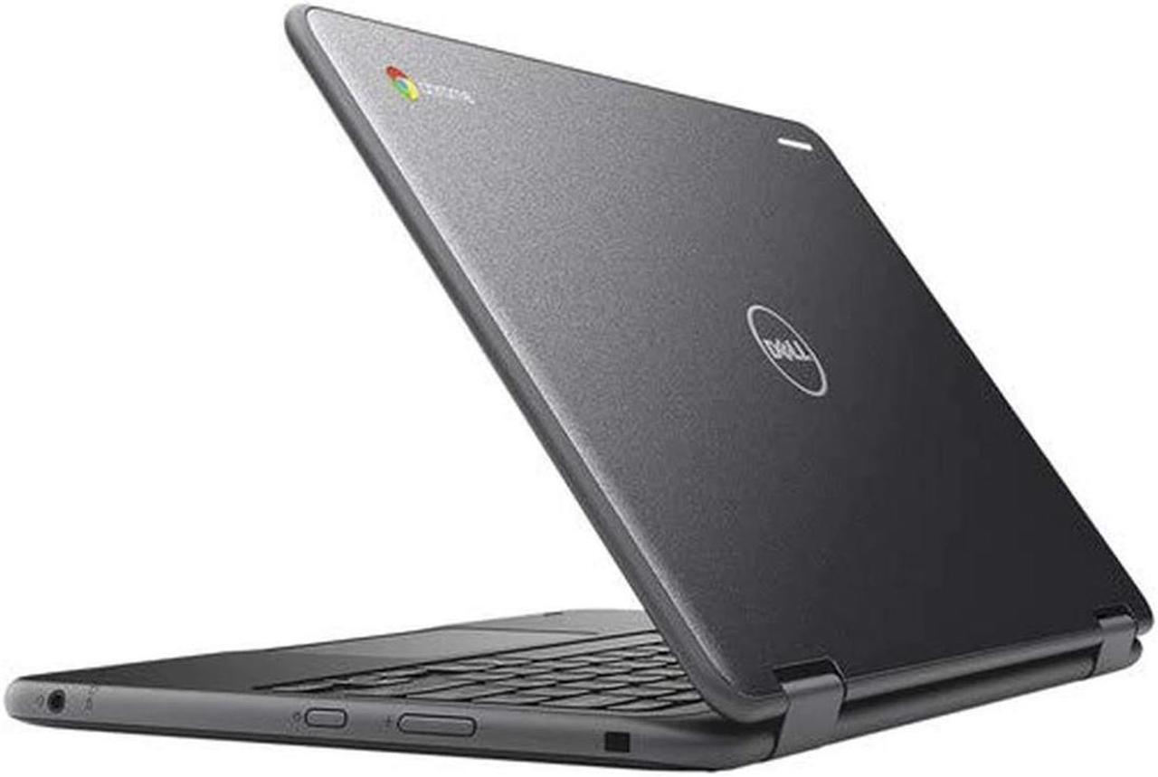 Alt view image 3 of 4 - Dell Chromebook 11 3100 11.6" 4GB 32GB Celeron N4020 1.1GHz ChromeOS, Black