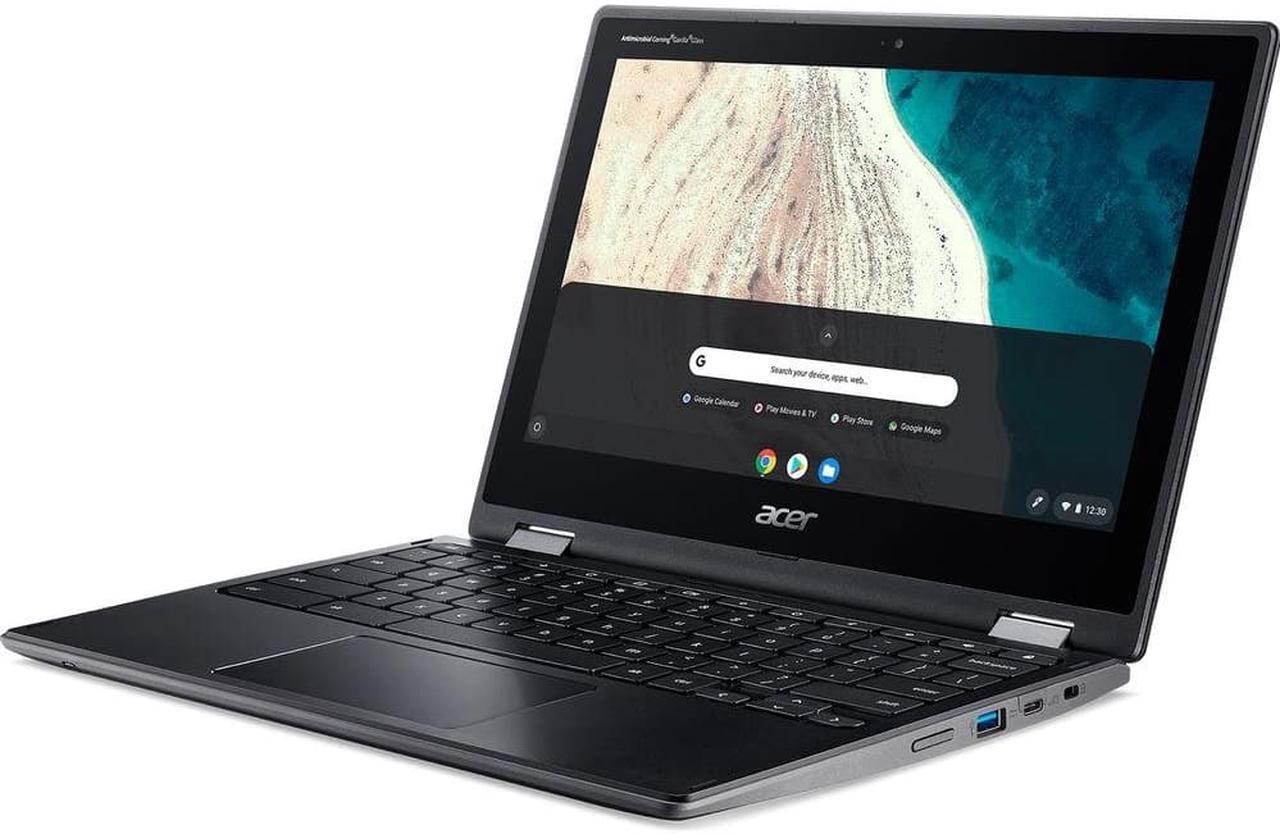 Alt view image 4 of 6 - Acer Chromebook Spin 511 R752TN-C2J5 11.6" Touch 4GB 32GB eMMC Celeron® N4000 1.1GHz ChromeOS, Black