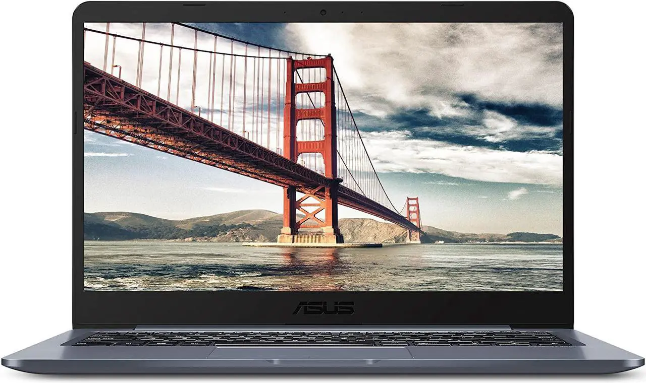 Alt view image 11 of 17 - ASUS Laptop L406 Thin and Light Laptop, 14” HD Display, Intel Celeron N4000 Processor, 4GB RAM, 64GB eMMC Storage, Wi-Fi 5, Windows 10, Microsoft 365, Slate Gray, L406MA-WH02 Notebook PC Computer