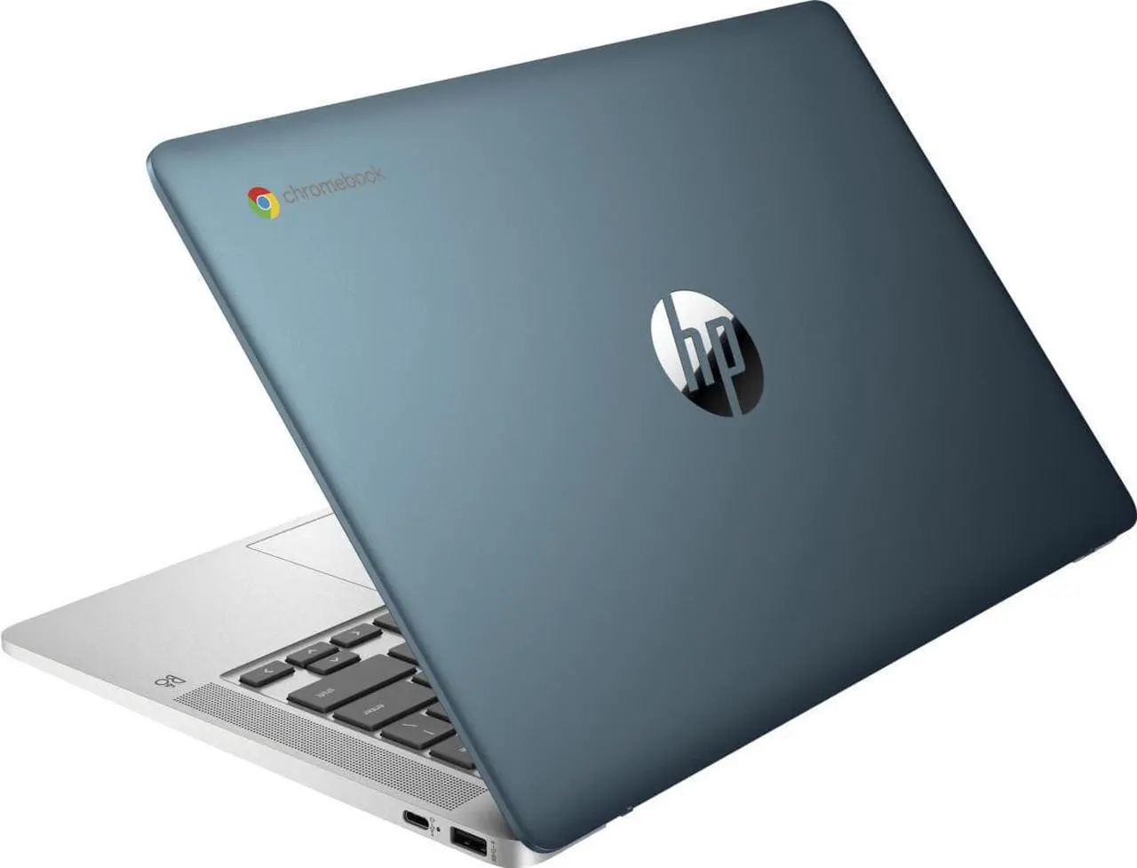 Alt view image 12 of 19 - HP Chromebook 14a-na0120nr 14" HD Laptop Intel Celeron N4020 1.10GHz up to 2.80GHz Dual-core, Intel UHD Graphics 600 4GB LPDDR4-2400 RAM 32GB eMMC Chrome OS