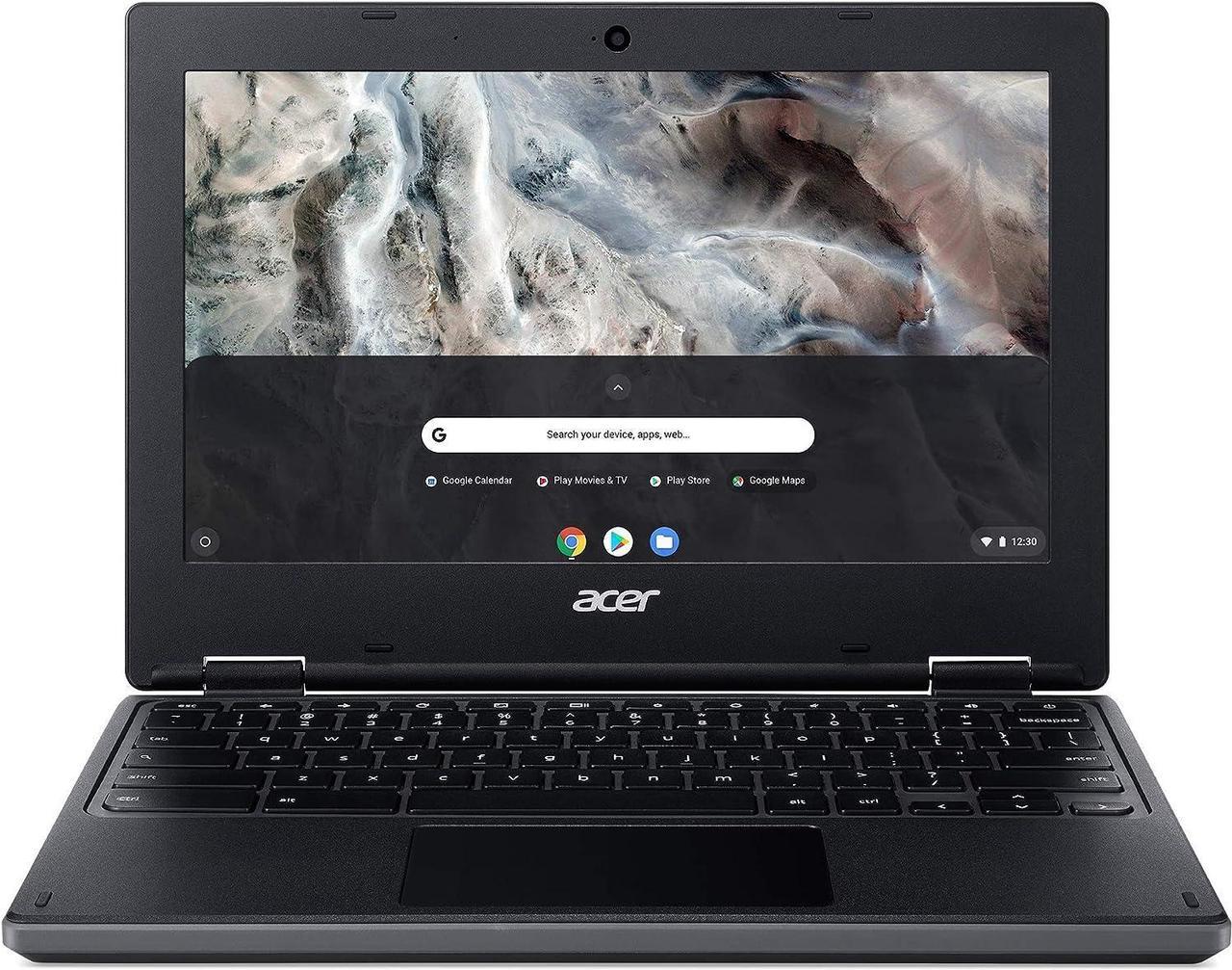 Acer Chromebook 311 Laptop 11.6 inch HD AMD A4-9120C 4GB 64GB Chrome OS Black Refurbished Good