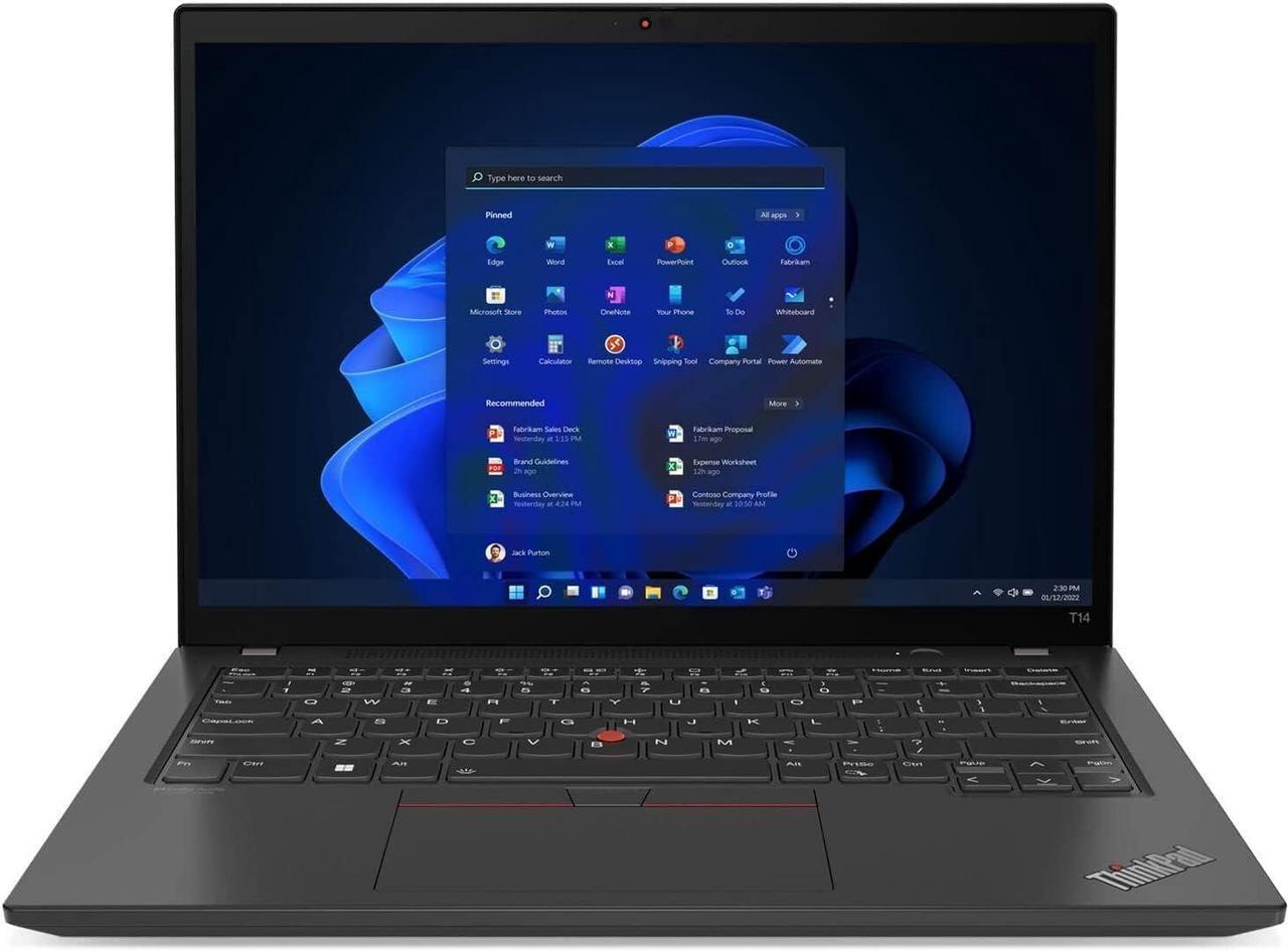 Lenovo ThinkPad T14s Gen 3 14" 1920 x 1200 WUXGA Touch i7-1270P 32GB 512GB Window 10 Pro Certified Refurbished