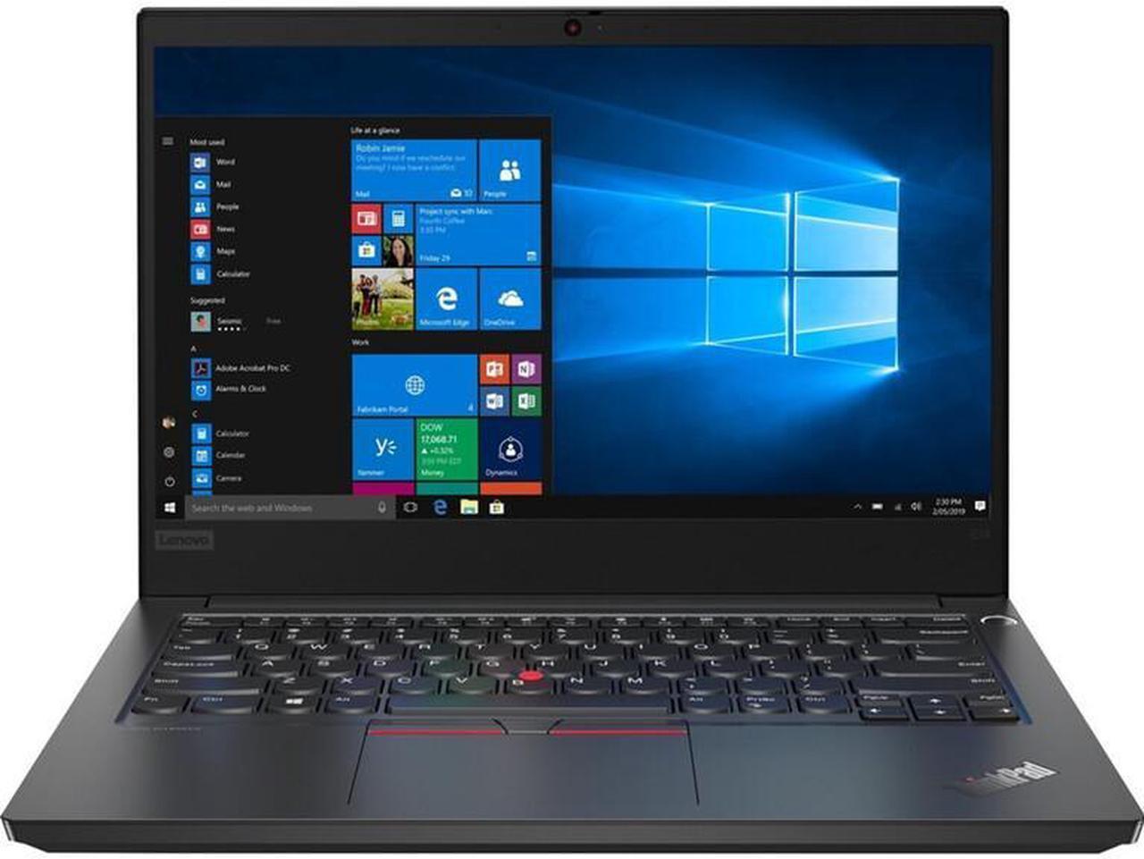 Lenovo Thinkpad E14 Gen 2 14" FHD Intel i5-1135G7 8GB RAM 256GB SSD Window 10 Pro Black Certified Refurbished