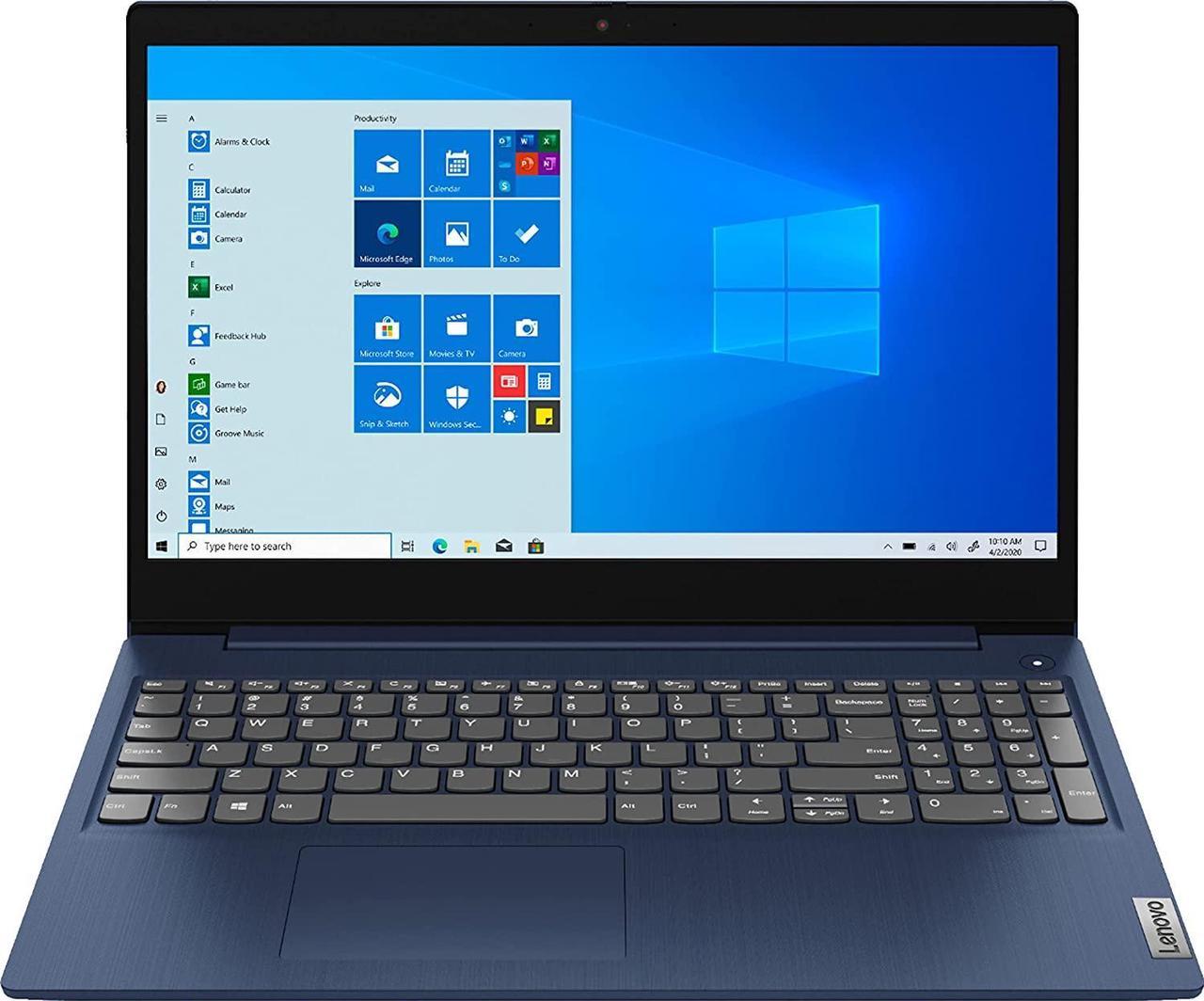 Lenovo IdeaPad 3 15.6" Touchscreen Intel i5-10210U 8GB 512GB Windows 11 Blue Certified Refurbished