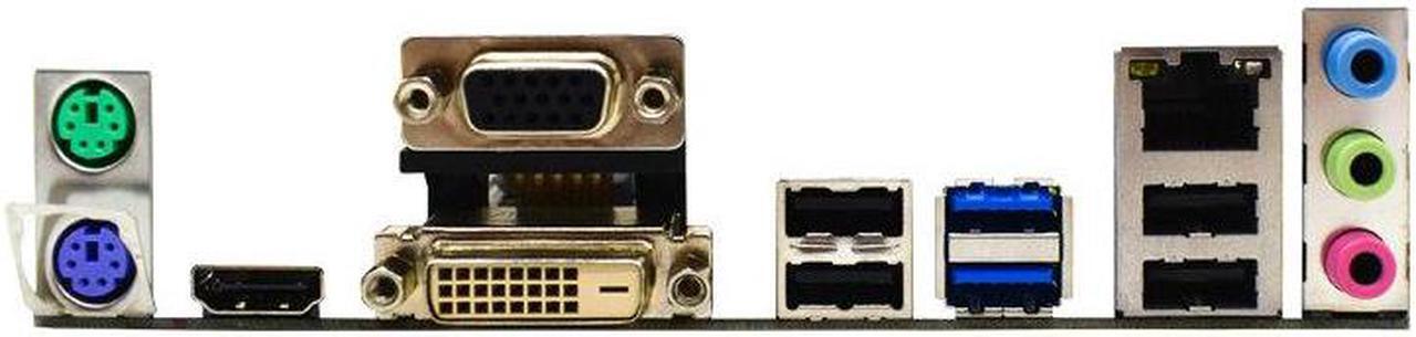 Alt view image 6 of 9 - Asus H81M-PLUS Desktop Motherboard - Intel H81 Chipset - Socket H3 LGA-1150
