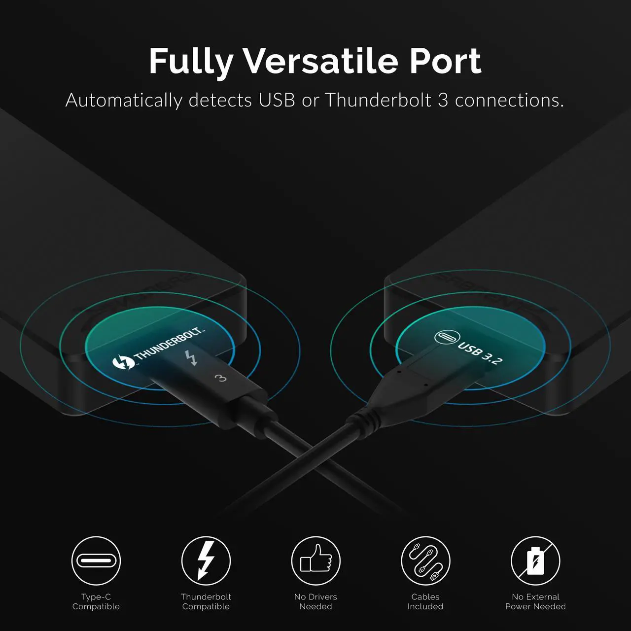 Alt view image 4 of 16 - SABRENT Rocket XTRM-Q 1TB USB 3.2 / Thunderbolt 3 External SSD (SB-XTMQ-1TB)