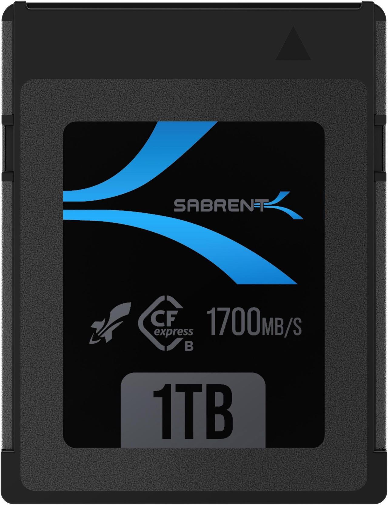 Main image of SABRENT Rocket CFX 1TB CFexpress Type B Memory Card R1700MB/s W1500MB/s (CF-XTBT-1TB)