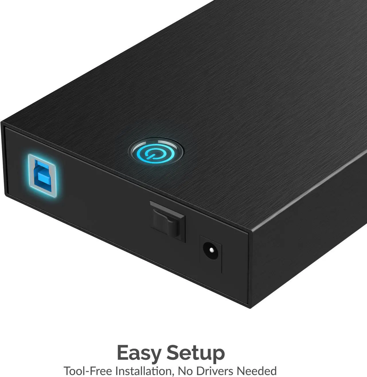 Sabrent USB 3.0 Tool-Free Enclosure for 2.5" and 3.5" Internal SATA Hard Drives - Thumbnail 5