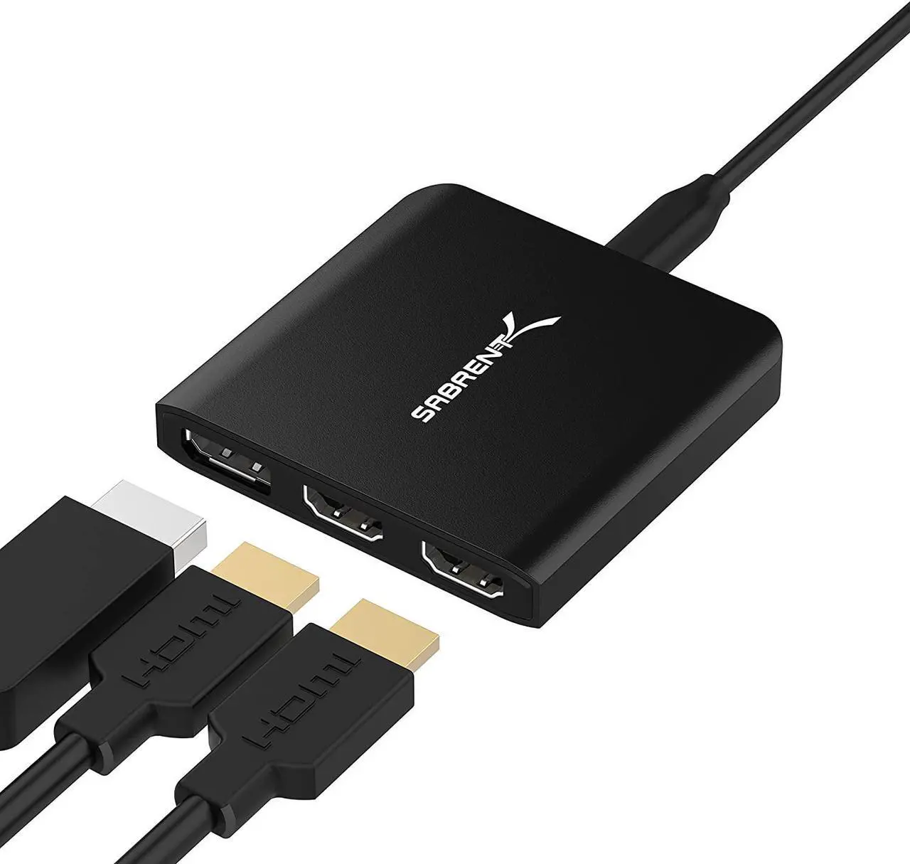 Sabrent USB-C to HDMI and DisplayPort Adapter