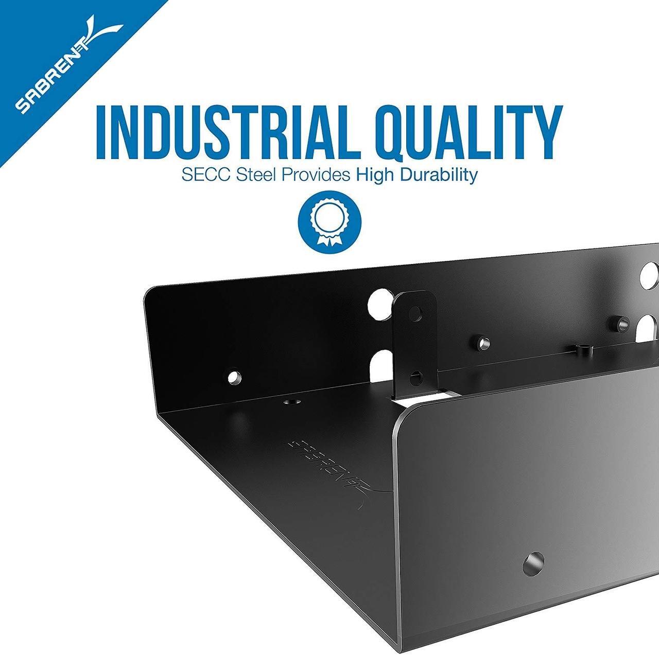 Alt view image 6 of 12 - Sabrent 2.5 Inch to 3.5 Inch Internal Hard Disk Drive Mounting Bracket Kit (BK-HDDF)