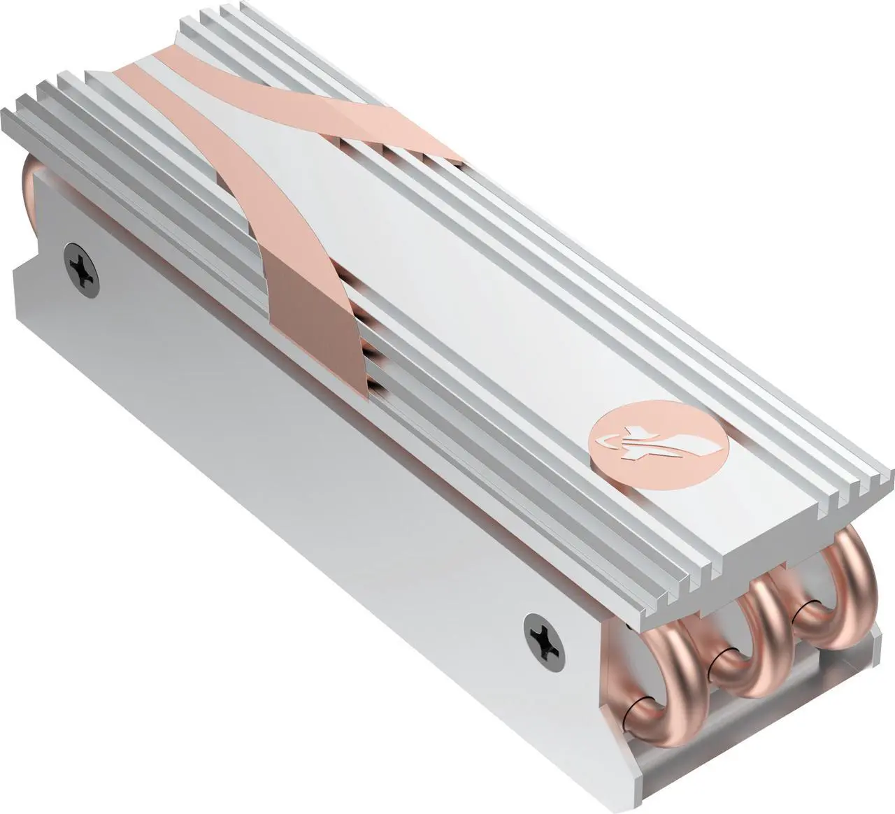 Main image of SABRENT M.2 2280 SSD Rocket Heatsink in Silver (SB-HTSS)