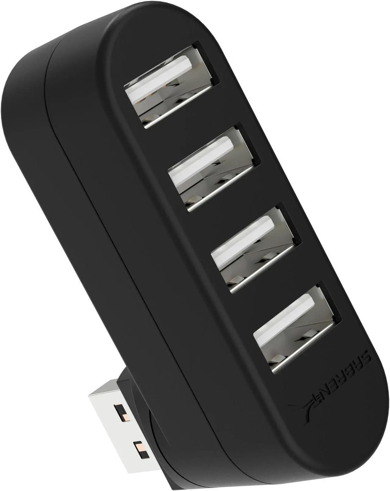 Main image of Sabrent 4-Port USB 2.0 Hub [90°/180° Degree Rotatable] (HB-UMN4)