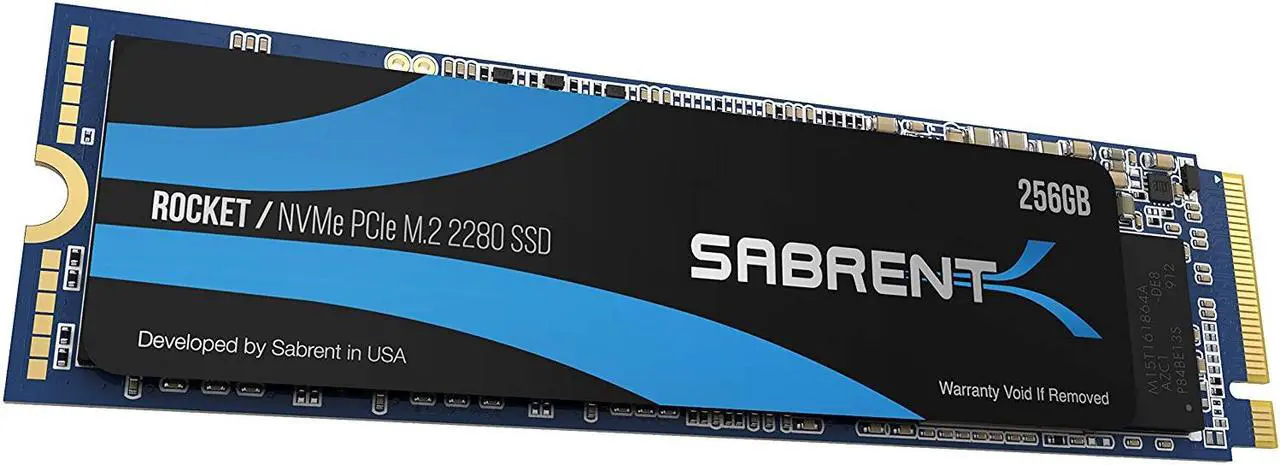 Main image of SABRENT 256GB Rocket NVMe PCIe M.2 2280 Internal SSD High Performance Solid State Drive (SB-ROCKET-256)