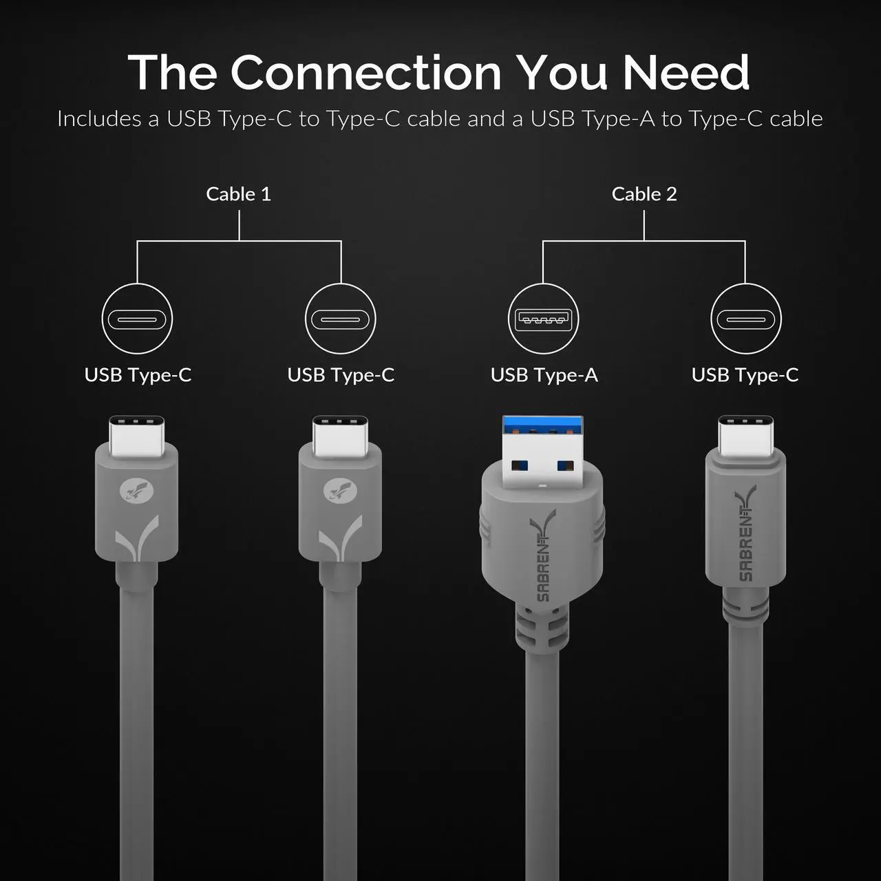 Alt view image 6 of 8 - SABRENT Rocket Nano 512GB USB 3.2 10Gb/s External Aluminum SSD (Silver) (SB-512-NANO)