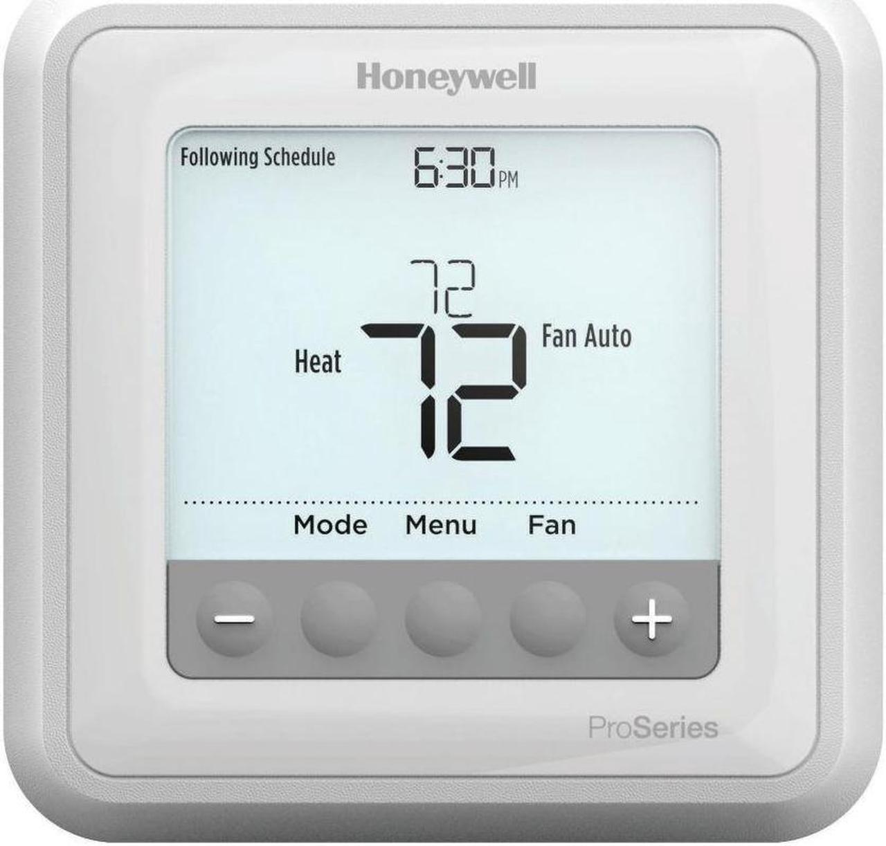 Alt view image 3 of 5 - Honeywell TH6210U2001 T6 Pro Programmable Thermostat