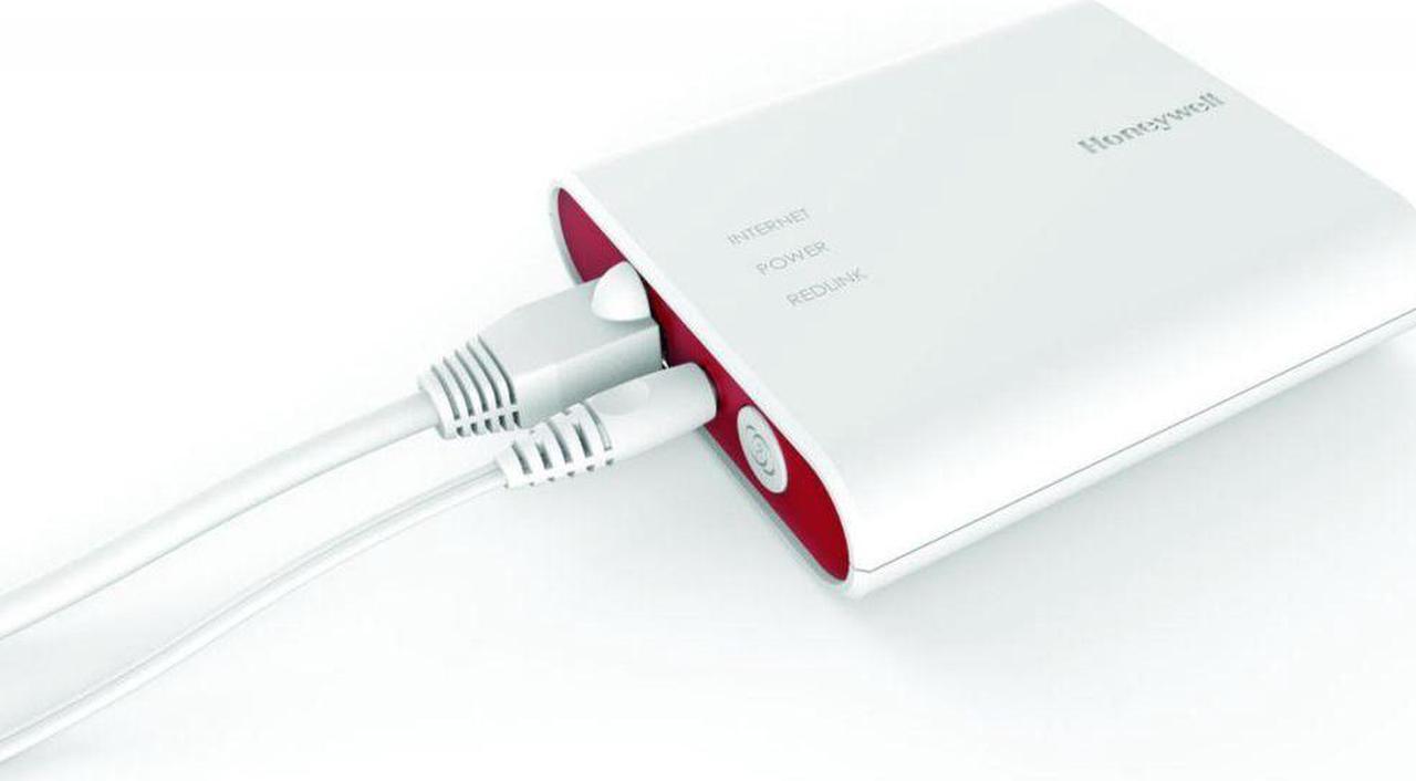 Alt view image 2 of 3 - Honeywell - THM6000R7001/U - RedLINK to Internet Gateway and Ethernet Cable and Power Cord