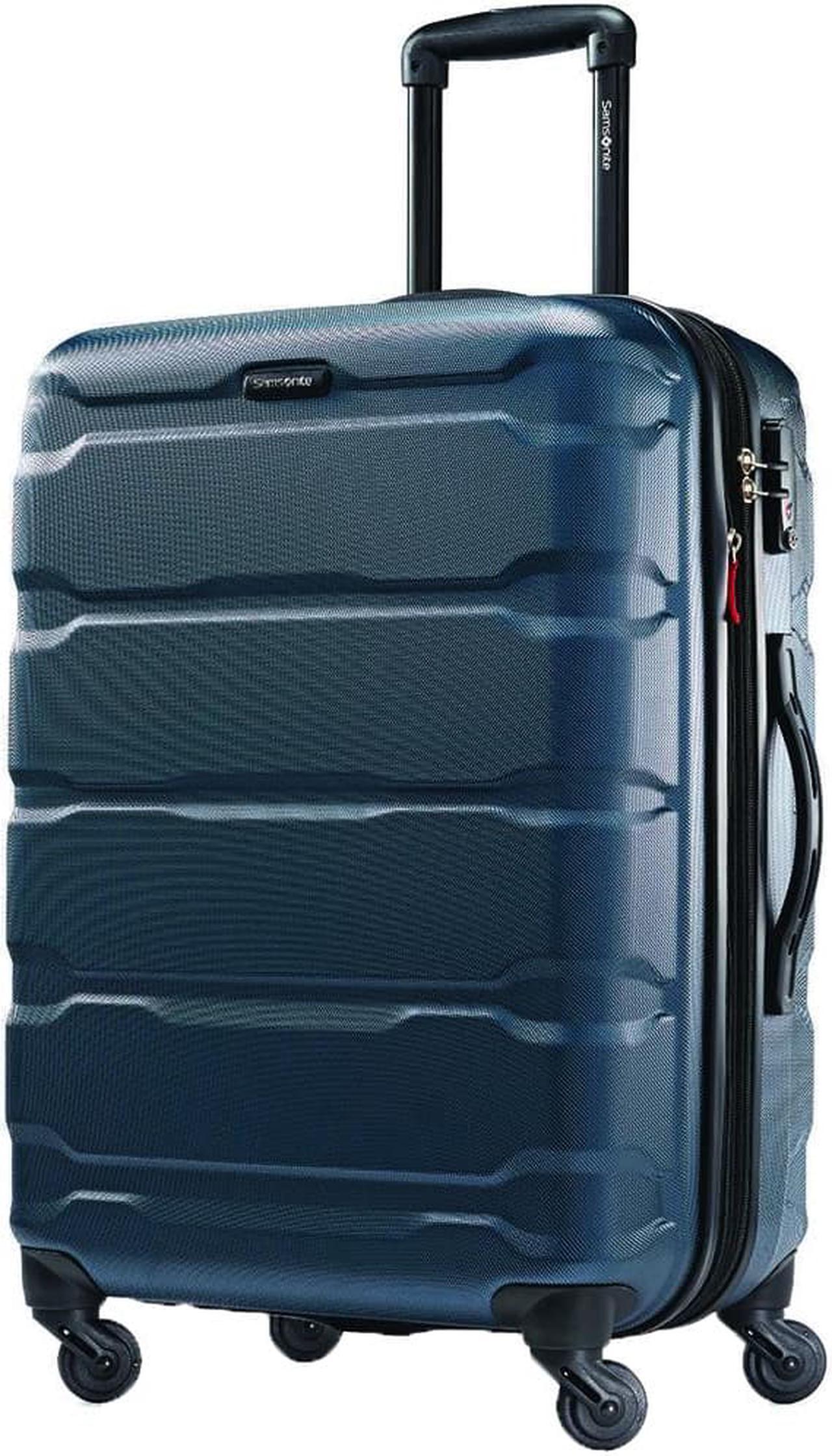 Alt view image 15 of 20 - Samsonite Omni PC Hardside Luggage, Teal, Checked-Medium