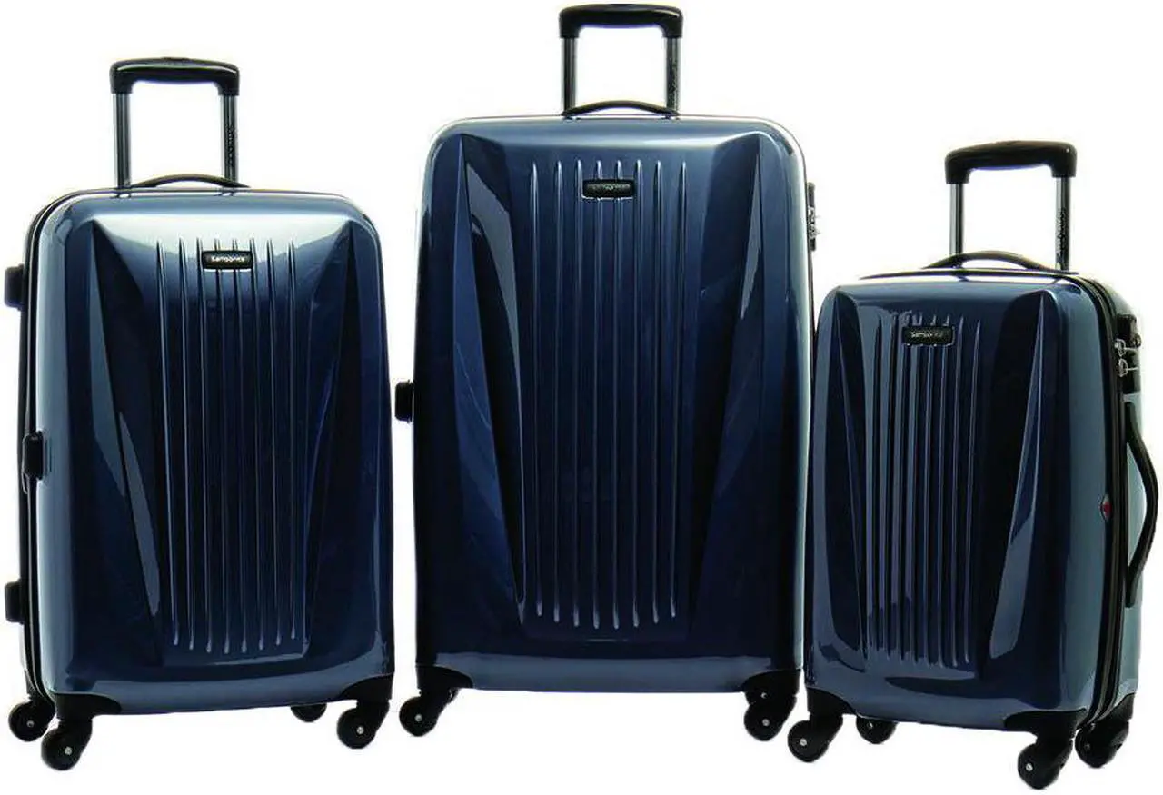 Alt view image 13 of 15 - Samsonite Omni Hardside 3-Piece Nested Set - Black