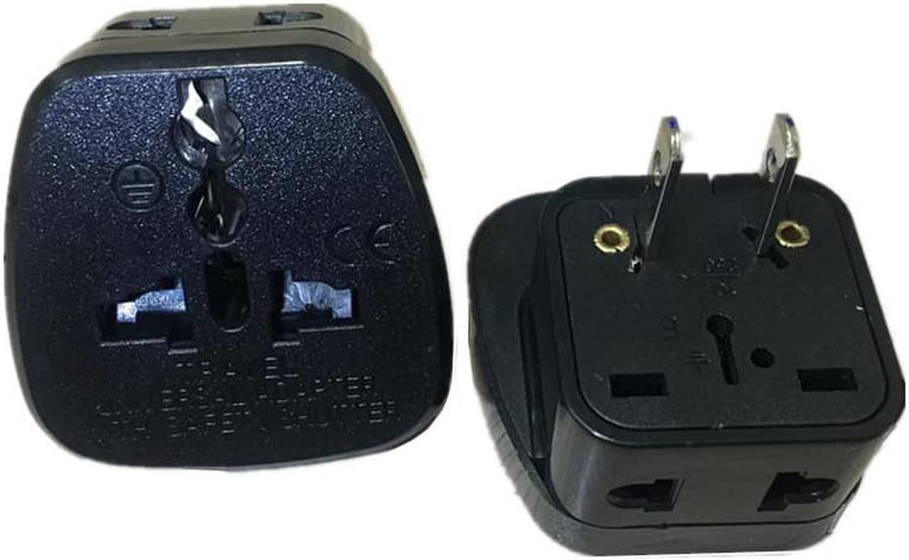 Main image of Power Adapter Travel Adaptor 2 pin USA Converter to AU UK EU to Universal US Plug Charger For Canada Brazil Mexico