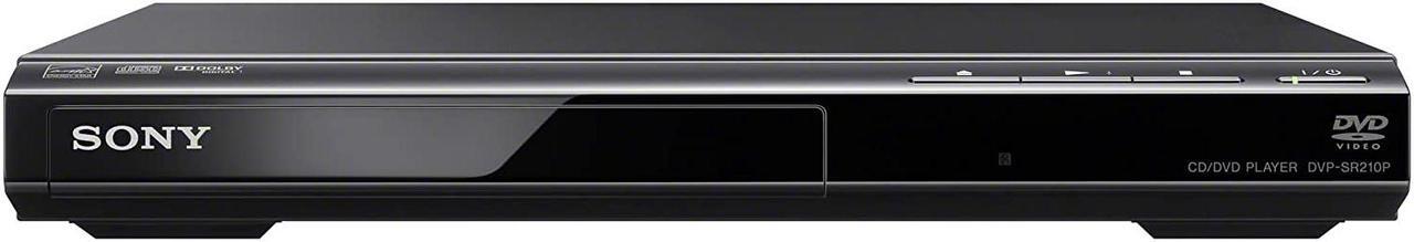 Alt view image 8 of 20 - Sony DVP-SR210P 1 Disc(s) DVD Player - 480p - Black - Dolby Digital, DTS