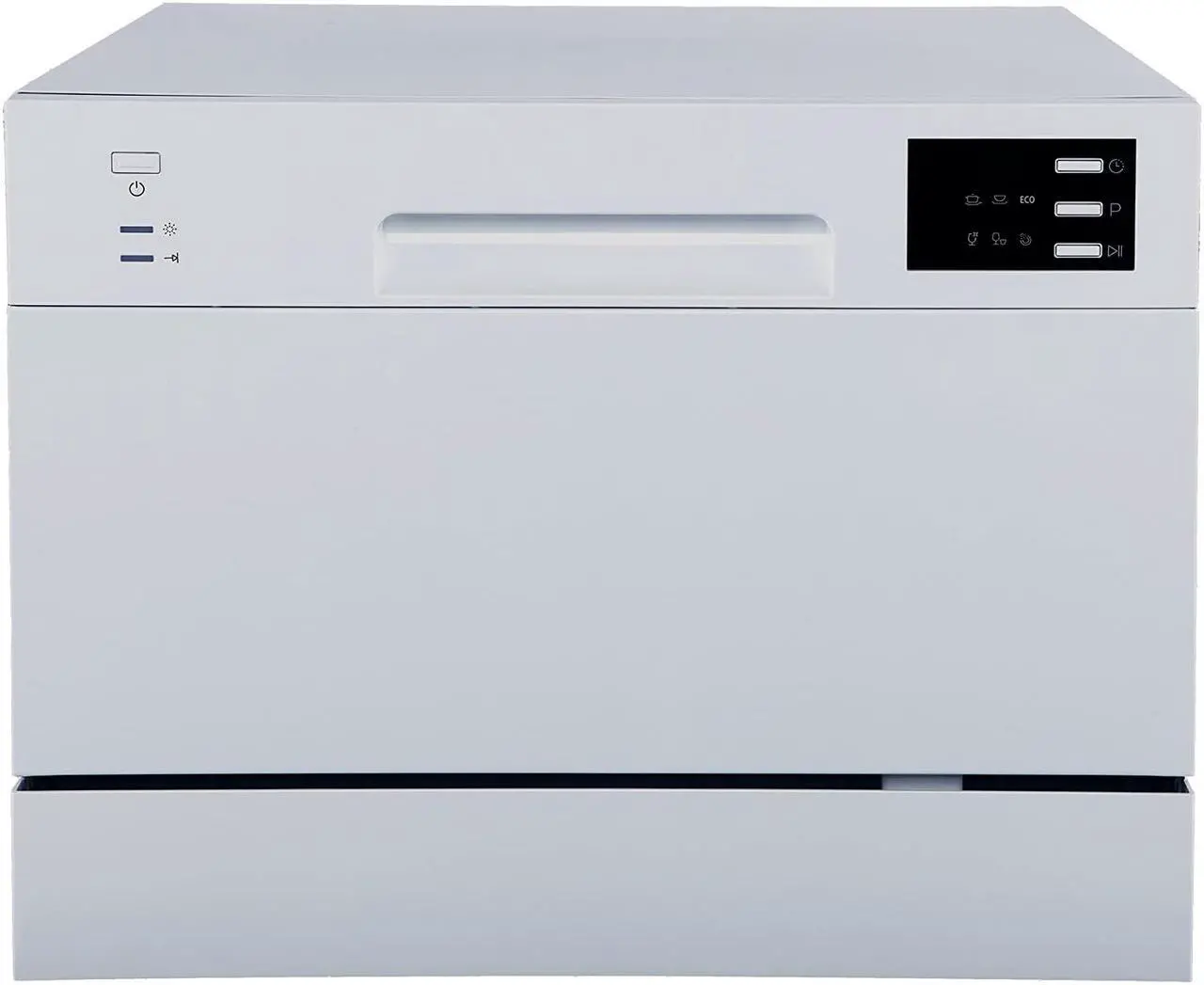 Alt view image 3 of 4 - Countertop Dishwasher with Delay Start & LED - Silver