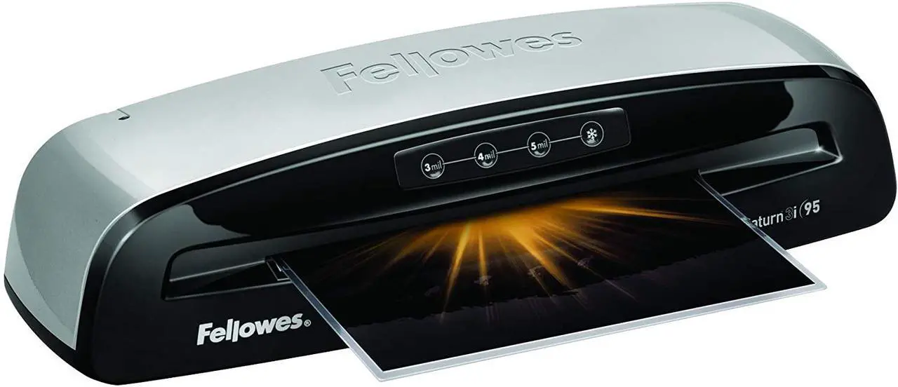 Alt view image 10 of 20 - Fellowes Saturn3i 95 Laminator 9" Wide x 5mil Max Thickness 5735801