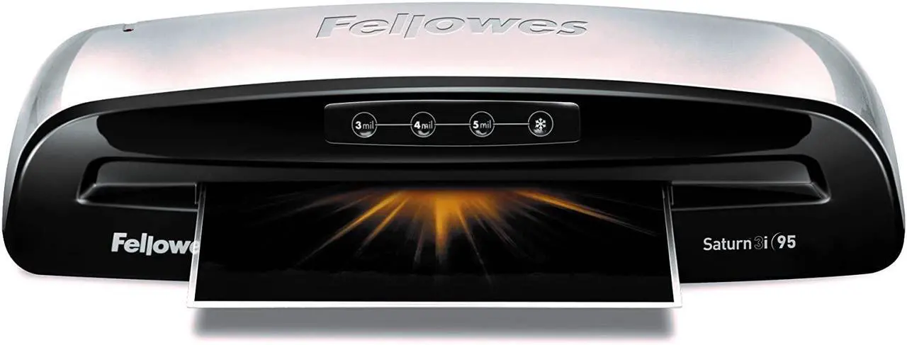 Alt view image 8 of 20 - Fellowes Saturn3i 95 Laminator 9" Wide x 5mil Max Thickness 5735801