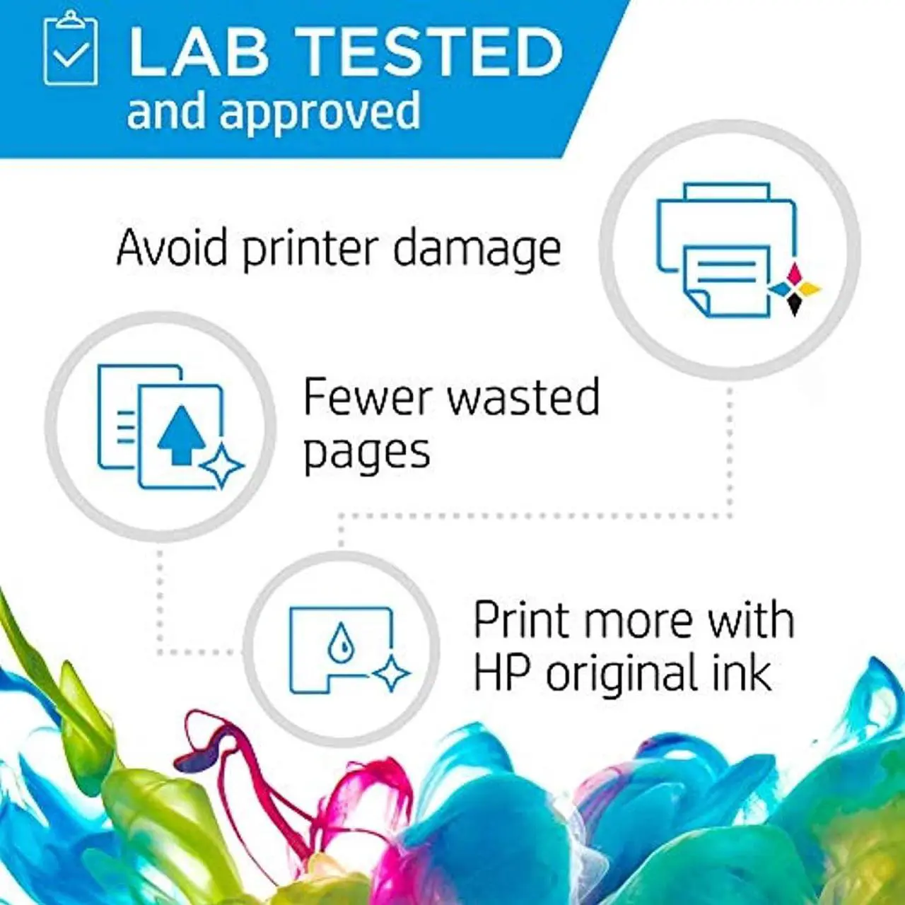 Alt view image 6 of 20 - HP 67 Ink Cartridge Tri-Color 3YM55AN