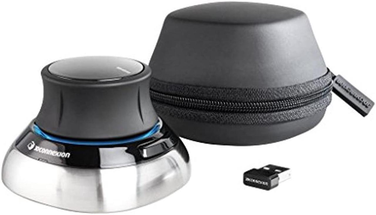 Alt view image 10 of 20 - 3Dconnexion SpaceMouse 3DX-700066 3D Mouse Black/Silver