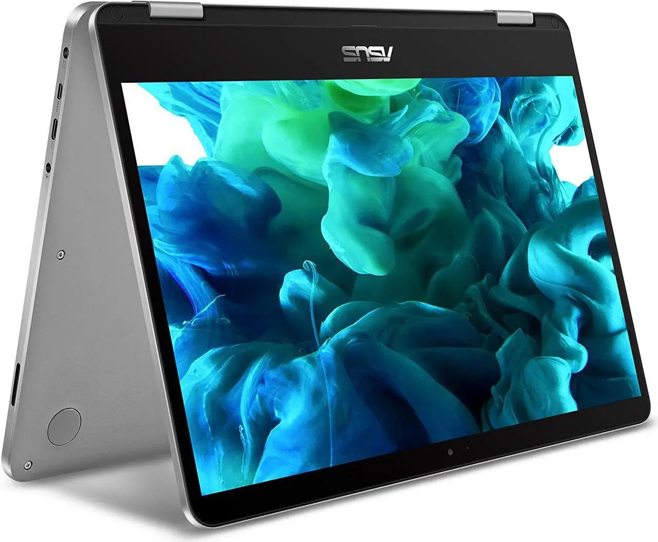 Alt view image 8 of 13 - ASUS VivoBook Flip J401MA-YS02 Intel Celeron N4000 (1.10 GHz) 4 GB Memory 64 GB eMMC Intel UHD Graphics 600 14" Touchscreen 1920 x 1080 Convertible 2-in-1 Laptop Windows 10 S