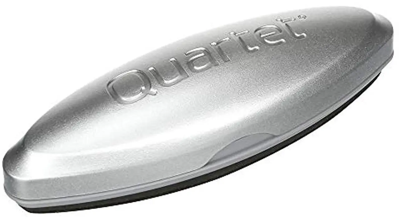 Alt view image 11 of 20 - Quartet SFEB3 Premium Magnetic 3-in-1 Glass Board Eraser, 6 1/2" x 2" x 1 3/8", Silver