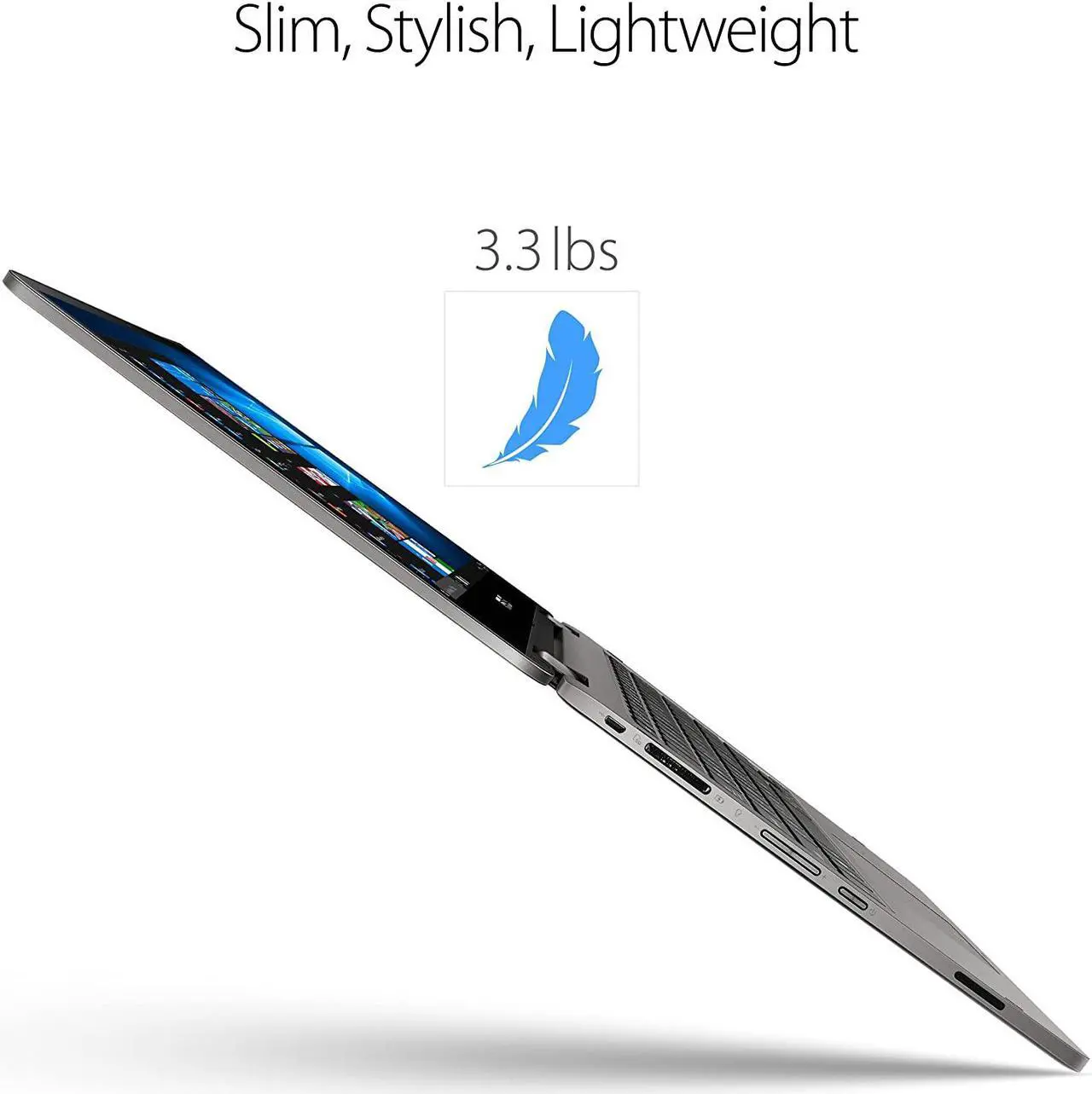 Alt view image 9 of 13 - ASUS VivoBook Flip J401MA-YS02 Intel Celeron N4000 (1.10 GHz) 4 GB Memory 64 GB eMMC Intel UHD Graphics 600 14" Touchscreen 1920 x 1080 Convertible 2-in-1 Laptop Windows 10 S