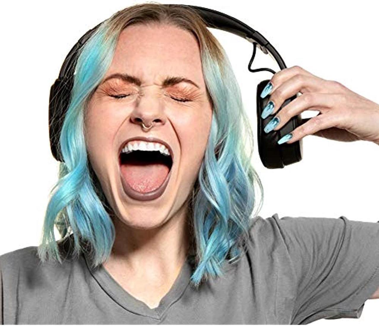 Alt view image 14 of 20 - Skullcandy Crusher Bluetooth Wireless Over-Ear Headphone with Microphone (Black/Coral)