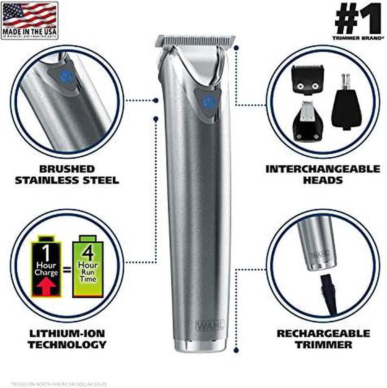 Alt view image 6 of 10 - Wahl 9818 Mens Personal Trimmer