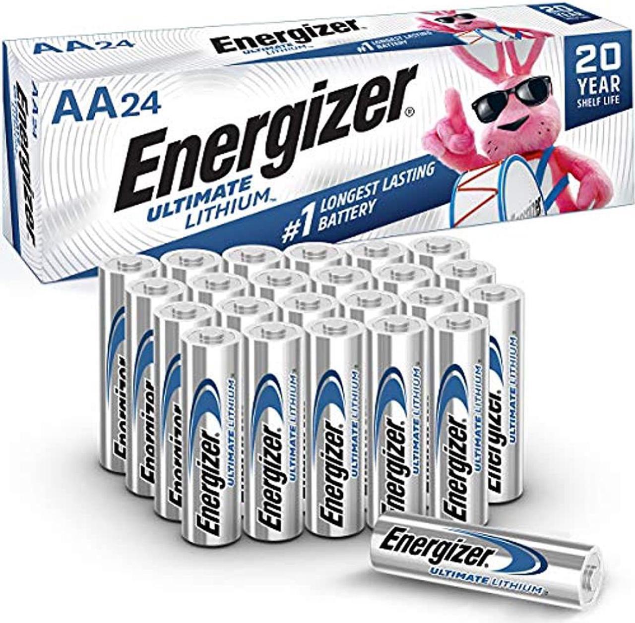 Alt view image 4 of 15 - ENERGIZER L91 Energizer Ultimate Lithium AA Lithium Battery, 24 PK, 1.5VDC