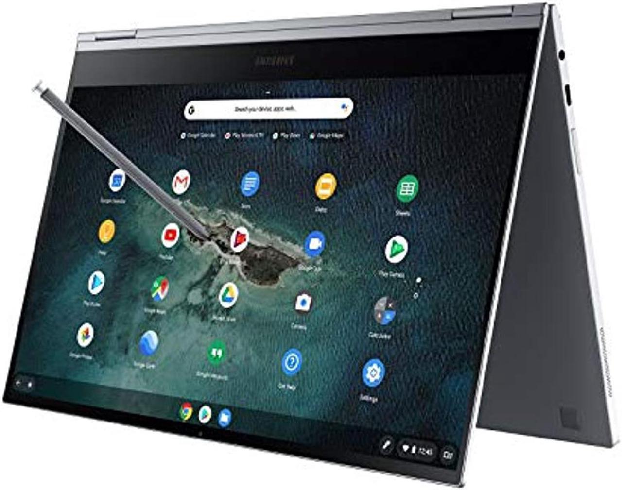 Alt view image 19 of 19 - Samsung - Galaxy 13.3" 4K Ultra HD Touch-Screen Chromebook - Intel Core i5 - 8GB Memory - 256GB SSD - Mercury Gray Laptop Notebook XE930QCA-K02US
