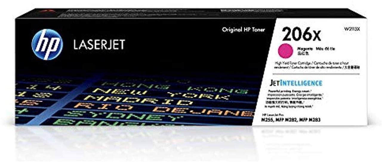 HP 206X W2113X High Yield Original LaserJet Toner Magenta