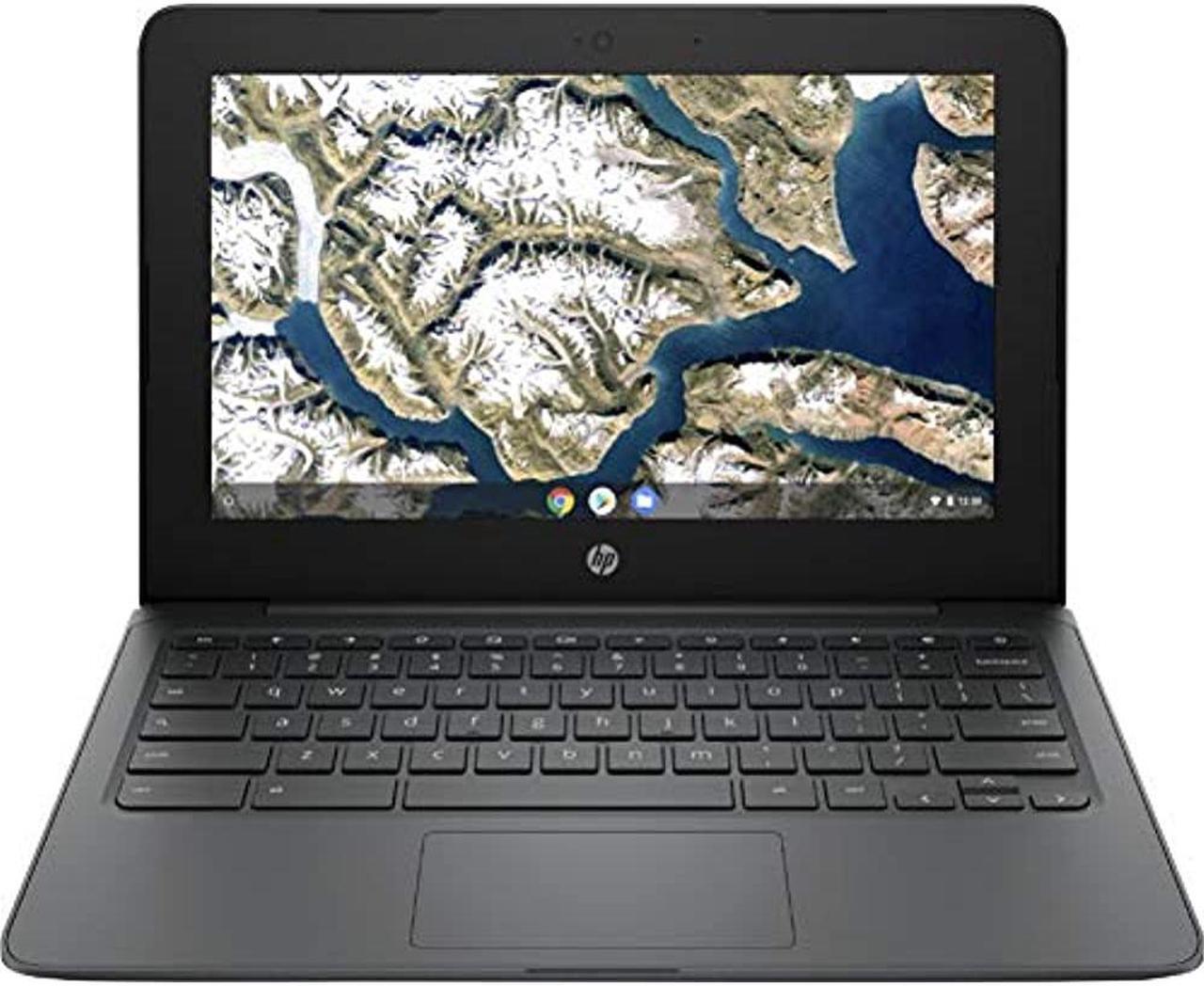 Alt view image 11 of 20 - HP 11a-nb0013dx Chromebook Intel Celeron N3350 (1.1 GHz) 4 GB Memory 32 GB eMMC 11.6" 1366 x 768 Chrome OS