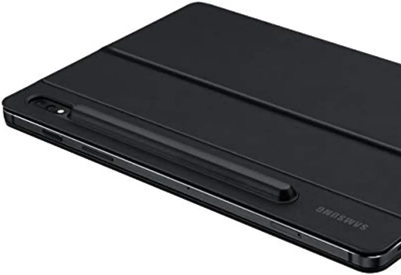 Alt view image 6 of 20 - Samsung Galaxy Tab S7 Book Cover KeyboardEF-DT870UBEGUJ Black