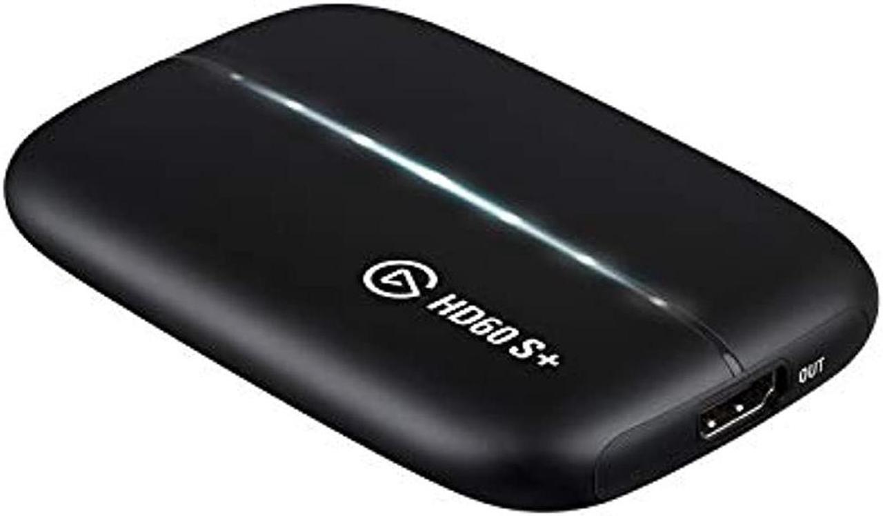 Alt view image 8 of 20 - Elgato HD60 S+, External Capture Card, Stream and Record in 1080p60 HDR10 or 4K60 HDR10 with ultra-low latency on PS5, PS4/Pro, Xbox Series X/S, Xbox One X/S, in OBS and more, works with PC and Mac