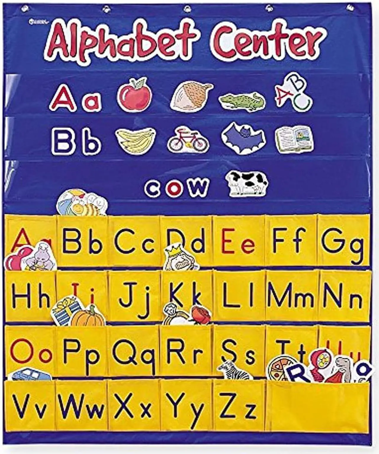 Alt view image 9 of 17 - LEARNING RESOURCES LER2246 ALPHABET INTERACTIVE POCKET CHART
